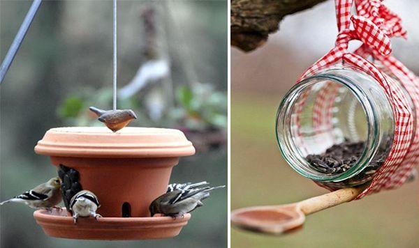 DIY récup mangeoire pour les oiseaux des jardins - Stéphanie bricole